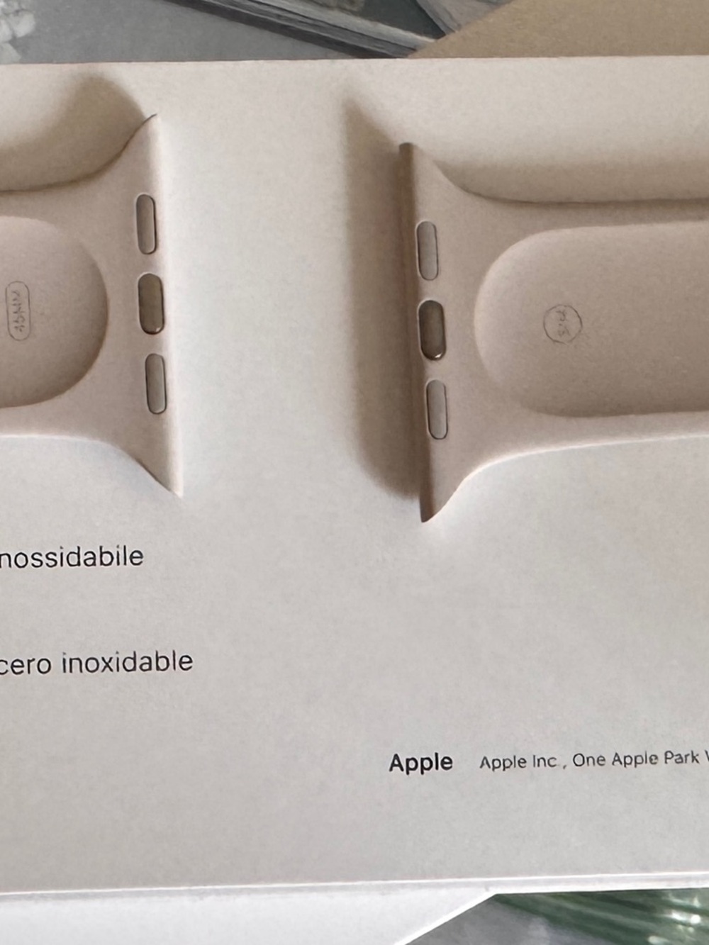Apple Watch Band Adapters in Pink Sand Tone
